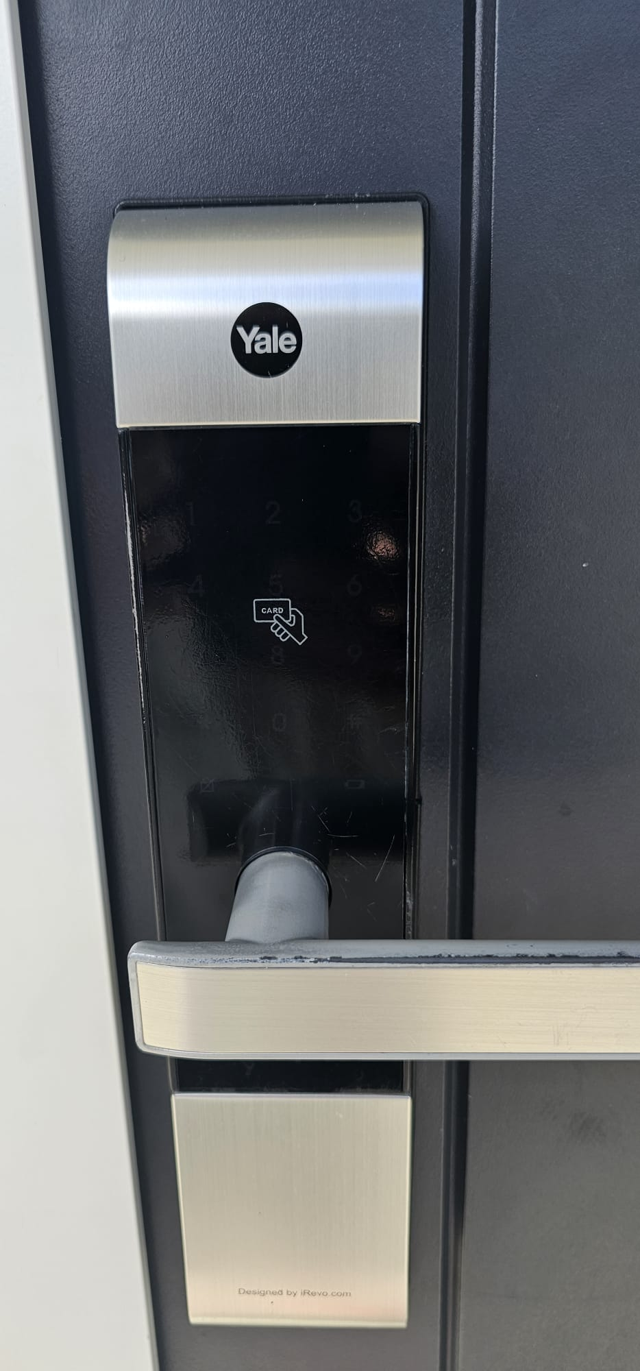 Restored Yale smart lock keypad